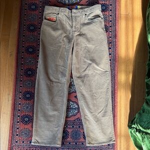 Empyre Skater tan corduroys size 26 adjustable waist